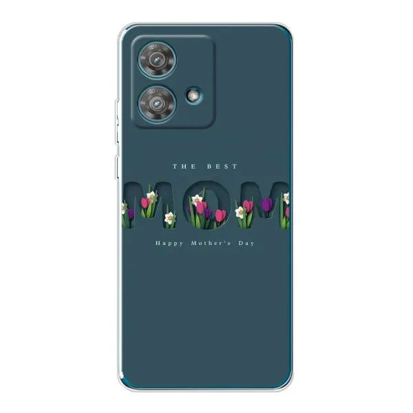 Чехол с рисунком «Ко дню мамы» для Motorola Edge 40 Neo Чехол с рисунком «Ко дню мамы» для Motorola Edge 40 Neo