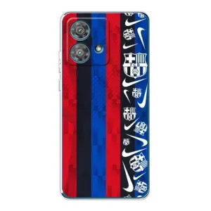Чехол для Motorola Edge 40 Neo (Барселона) (Фанат Барсы)