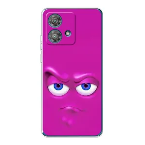 Силиконовые Чехлы (смешные стикеры) для Motorola Edge 40 Neo (Хитрая мордочка)