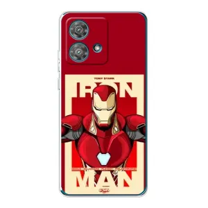 Чехол Супергерой Железный человек на Motorola Edge 40 Neo (Iron man)