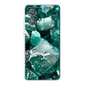 Чохол (Дорого-богато) на Motorola Edge 40 Neo (Смарагд)