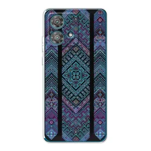 Силиконовый Чехол на Motorola Edge 40 Neo (Крутой орнамент)