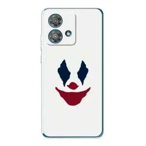 Чехлы с картинкой Джокера на Motorola Edge 40 Neo (Лицо Джокера)