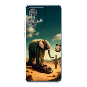 Чехол с мемами тралалело тралала для Motorola Edge 40 Neo