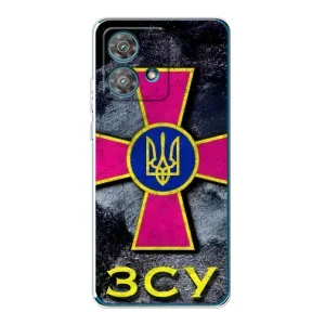 ЗСУ Чехлы (TPU) для Motorola Edge 40 Neo (Лого ЗСУ)