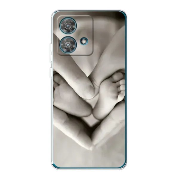 Чехол с рисунком «Любящие руки» для Motorola Edge 40 Neo