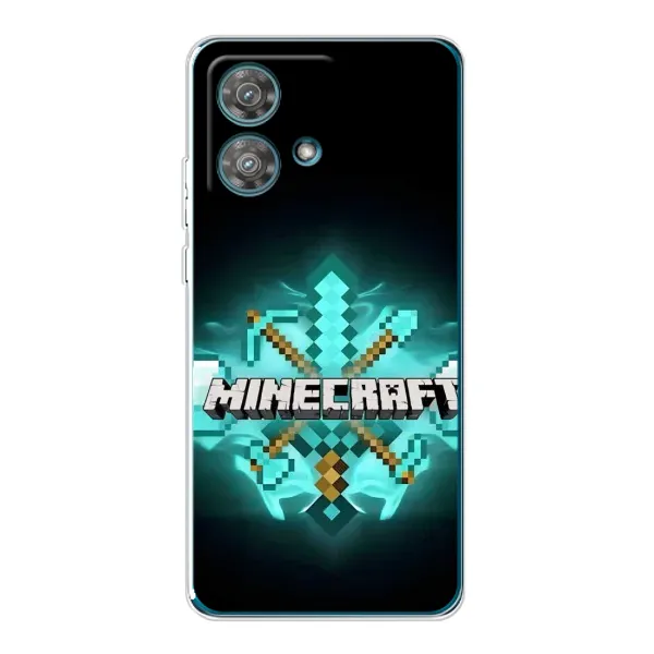 Чехол с рисунком «MineCraft 2» для Motorola Edge 40 Neo