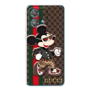 Чехлы Бренд GUCCI для Motorola Edge 40 Neo (Маус Гуччи)