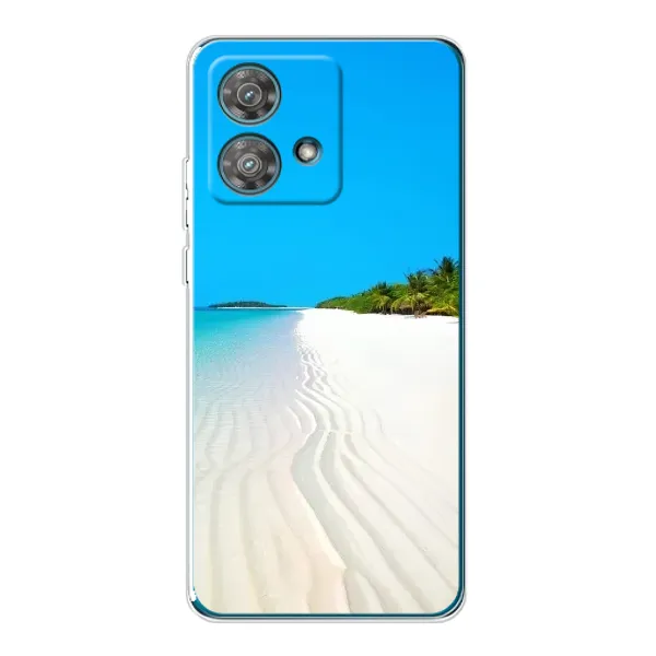 Чехол с рисунком «Море песок» для Motorola Edge 40 Neo Чехол с рисунком «Море песок» для Motorola Edge 40 Neo