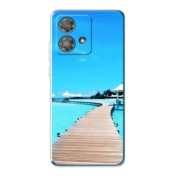 Чехол с рисунком «Набережная» для Motorola Edge 40 Neo Чехол с рисунком «Набережная» для Motorola Edge 40 Neo