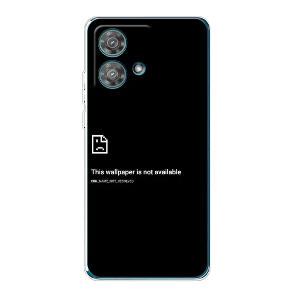 Чехол с рисунком «Ошибка» для Motorola Edge 40 Neo Чехол с рисунком «Ошибка» для Motorola Edge 40 Neo