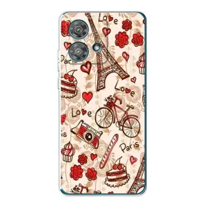Чехол с Эйфелевой башней на Motorola Edge 40 Neo (Париж мечта)