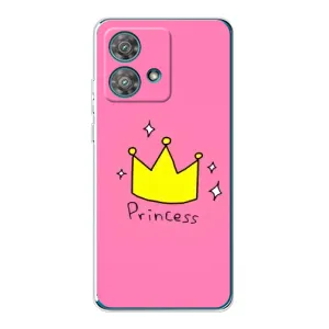 Девчачий Чехол для Motorola Edge 40 Neo (Princess)