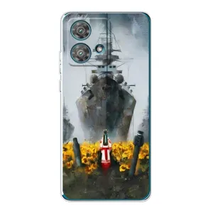 Чехлы для Motorola Edge 40 Neo (Home - Украина) (Смелость)