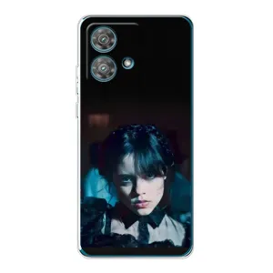 Чехлы с принтом Уэнсдей на Motorola Edge 40 Neo (Танец Уэнсдей)