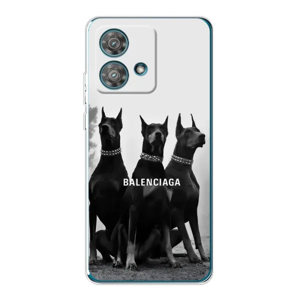 Чехол с рисунком «Три добермана» для Motorola Edge 40 Neo Чехол с рисунком «Три добермана» для Motorola Edge 40 Neo