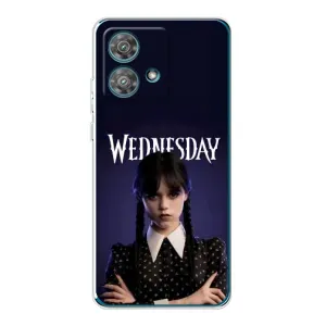 Чехлы с принтом Уэнсдей на Motorola Edge 40 Neo (Wednesdey)