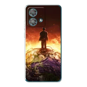 Чехол Оппенгеймер / Oppenheimer на Motorola Edge 40 Neo (Ядерщик)