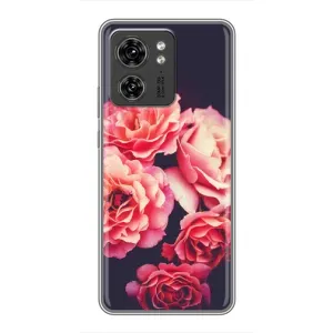 Чехлы с тематикой "ЦВЕТЫ" на Motorola Edge 40 Pro (Бутоны)