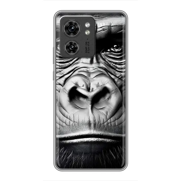 Чохол з малюнком «Чорна мавпа» для Motorola Edge 40 Pro