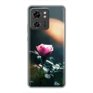 Чехлы с принтом Розочки для Motorola Edge 40 Pro (Цветок ночной)