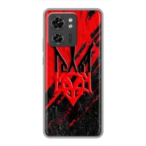 Чехол Укр Символика для Motorola Edge 40 Pro (Герб Украины)