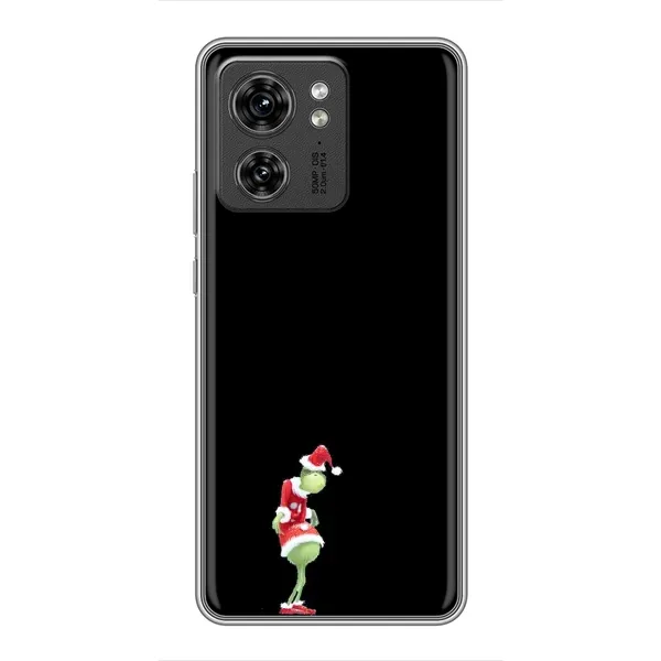 Чохол з малюнком «Грінч на чорному» для Motorola Edge 40 Pro Чохол з малюнком «Грінч на чорному» для Motorola Edge 40 Pro