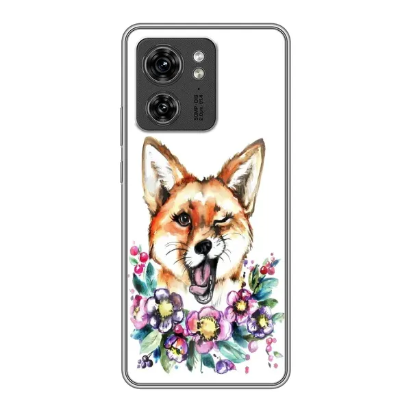 Чехол с рисунком «Хитрая лиса» для Motorola Edge 40 Pro Чехол с рисунком «Хитрая лиса» для Motorola Edge 40 Pro