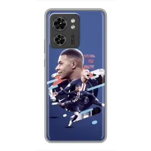 Чехол (TPU) с Футболистом на Motorola Edge 40 Pro (Килиан)
