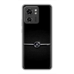 Силиконовый бампер с картинкой машины на Motorola Edge 40 Pro (Mercedes)