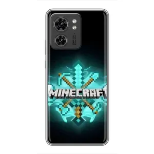 Чохол майнкрафт для Motorola Edge 40 Pro (MineCraft 2)