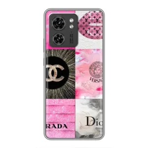 Чохол (Dior, Prada, YSL, Chanel) для Motorola Edge 40 Pro (Модніца)
