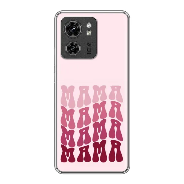 Чехол с рисунком «Надпись мама» для Motorola Edge 40 Pro Чехол с рисунком «Надпись мама» для Motorola Edge 40 Pro