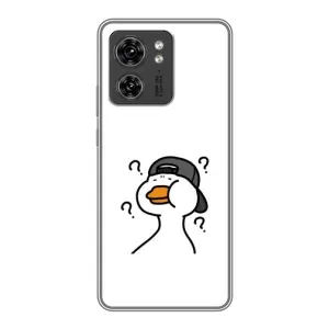 Бампер с принтом Мемы для Motorola Edge 40 Pro (Непонимание)