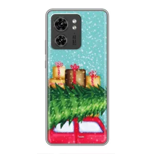 Чехол Новогодняя Елка на Motorola Edge 40 Pro (Новогодние подарки)