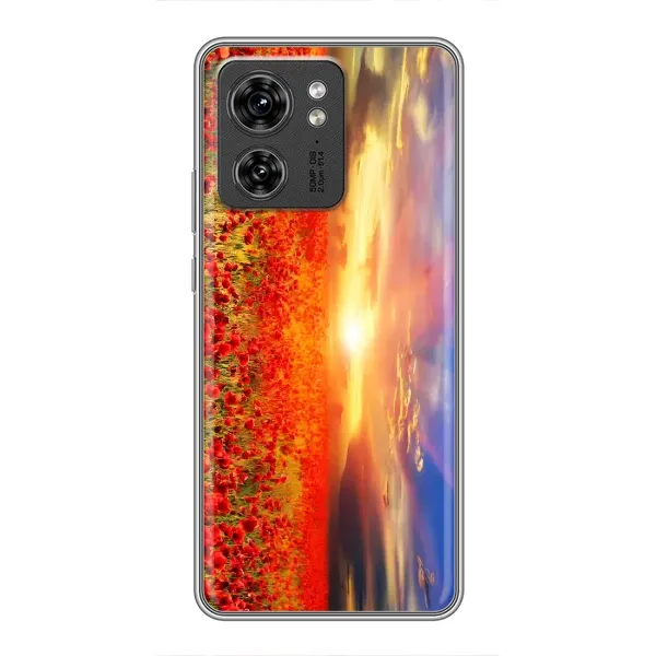 Чехол с рисунком «Поле тюльпанов» для Motorola Edge 40 Pro Чехол с рисунком «Поле тюльпанов» для Motorola Edge 40 Pro
