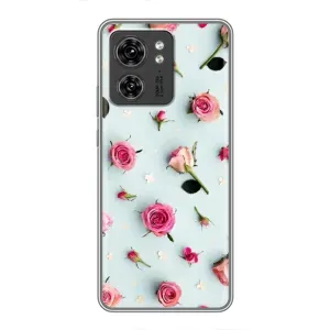 Чехлы с принтом Розочки для Motorola Edge 40 Pro (Разные цветы)