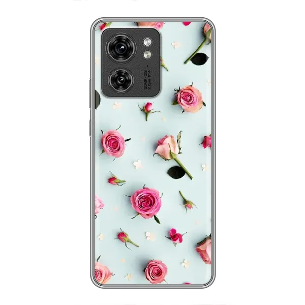 Чехол с рисунком «Разные цветы» для Motorola Edge 40 Pro Чехол с рисунком «Разные цветы» для Motorola Edge 40 Pro