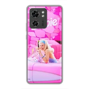 Силиконовый Чехол Барби Фильм на Motorola Edge 40 Pro (Зставка)