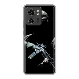 ЗСУ Чехлы (TPU) для Motorola Edge 40 Pro (ЗСУ снайпер)