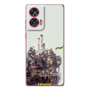 Чехлы на военную тематику для Motorola Edge 50 Fusion (Азовсталь)