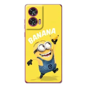 Мультяшный принт на Чехол для Эдж 50 Фюжин (Banana)