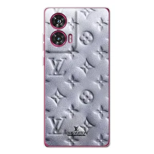 Текстурный Чехол Louis Vuitton для (Белый ЛВ)
