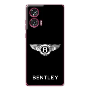 Чехлы с тематикой "Крутые машины" на Motorola Edge 50 Fusion (Logo Bentley)