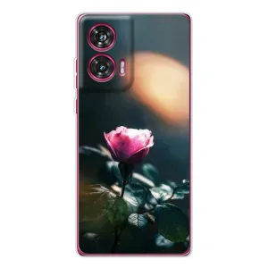 Чехлы с принтом Розочки для Motorola Edge 50 Fusion (Цветок ночной)