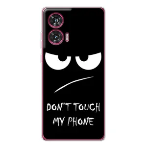 Чехол с прикольным текстом на Motorola Edge 50 Fusion (Dont)