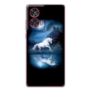 Чехол Unicorn на Motorola Edge 50 Fusion (Единорог)