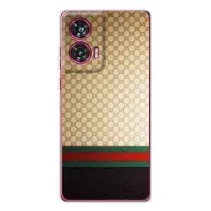 Чехлы Бренд GUCCI для Motorola Edge 50 Fusion (Фон Гуччи)