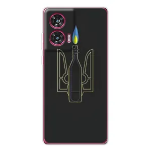 Чехол с картинкой (Патриотический ГЕРБ) на Motorola Edge 50 Fusion (Герб - Молотова)