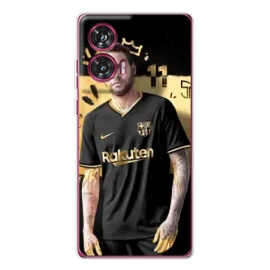Силиконовый Чехол Motorola Edge 50 Fusion (Gold Neymar)
